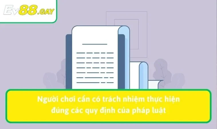 dieu khoan su dung ev88 2 Người chơi cần có trách nhiệm thực hiện đúng các quy định của pháp luật